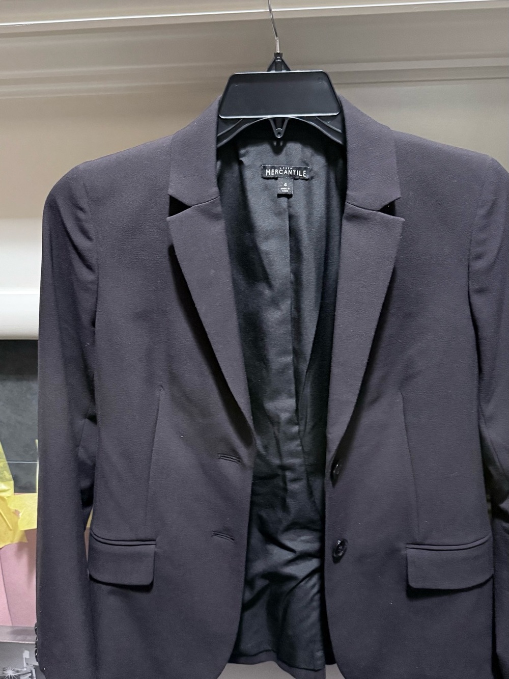 J. Crew Black Women's Blazer - Classic Notch Lapel